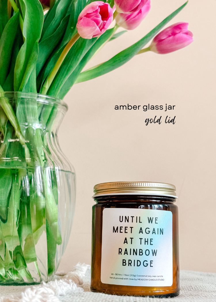 pet memorial candle