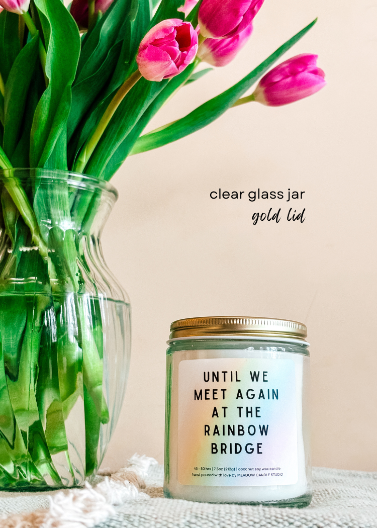 pet memorial candle