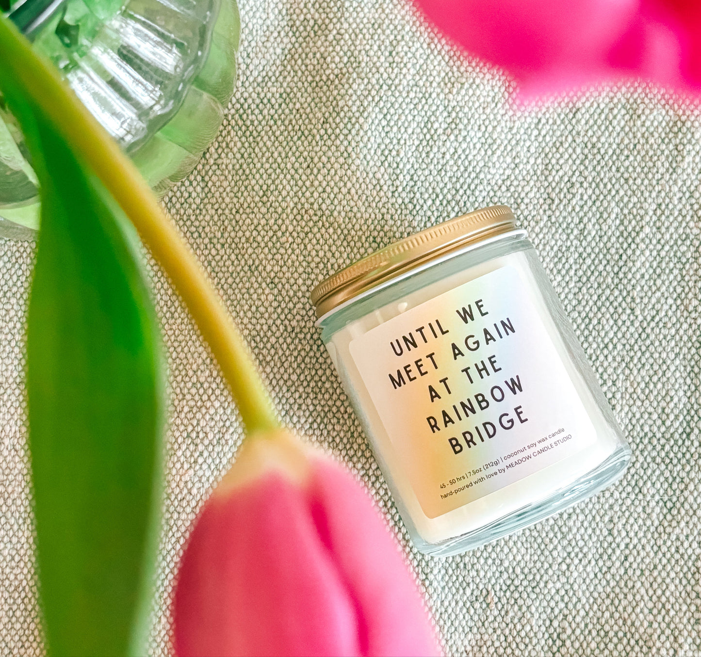 pet memorial candle