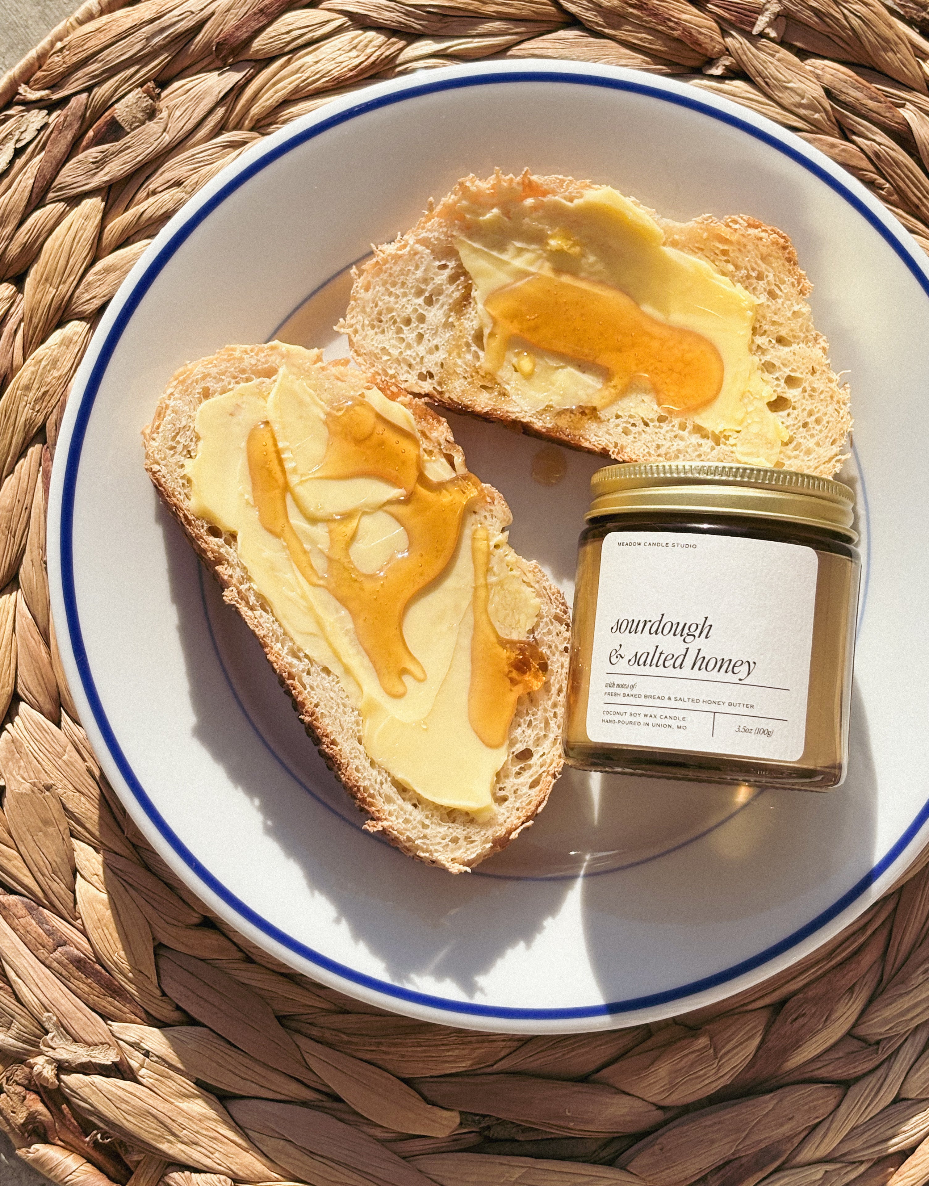 sourdough & salted honey