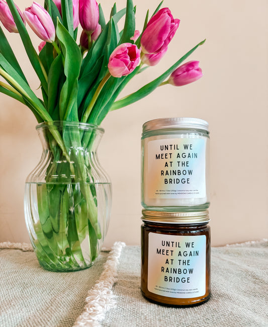 pet memorial candle