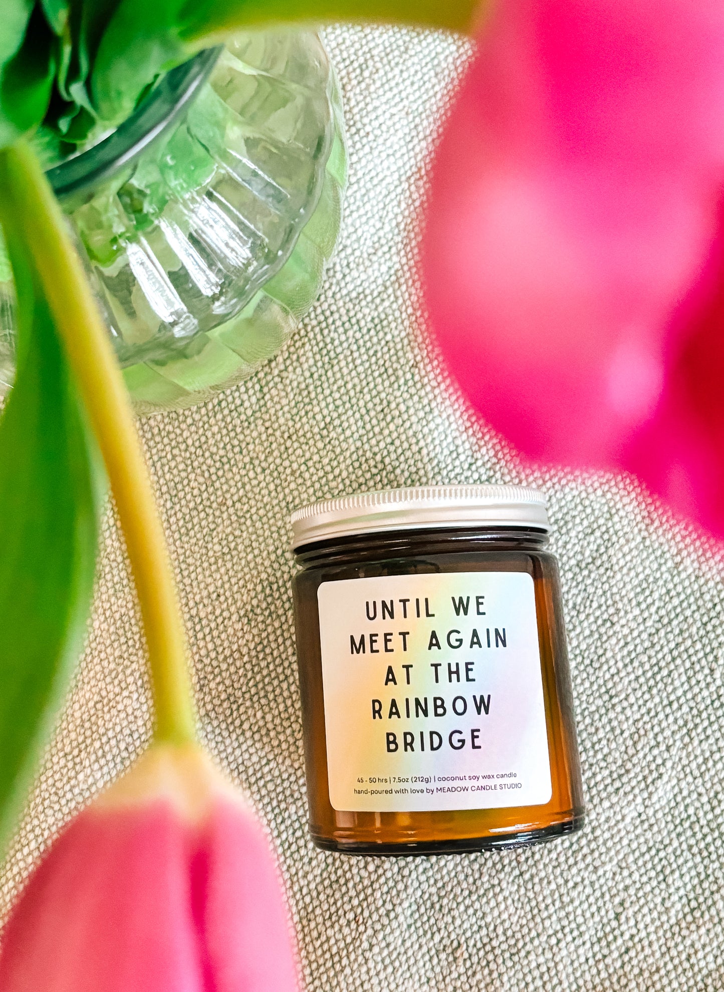 pet memorial candle
