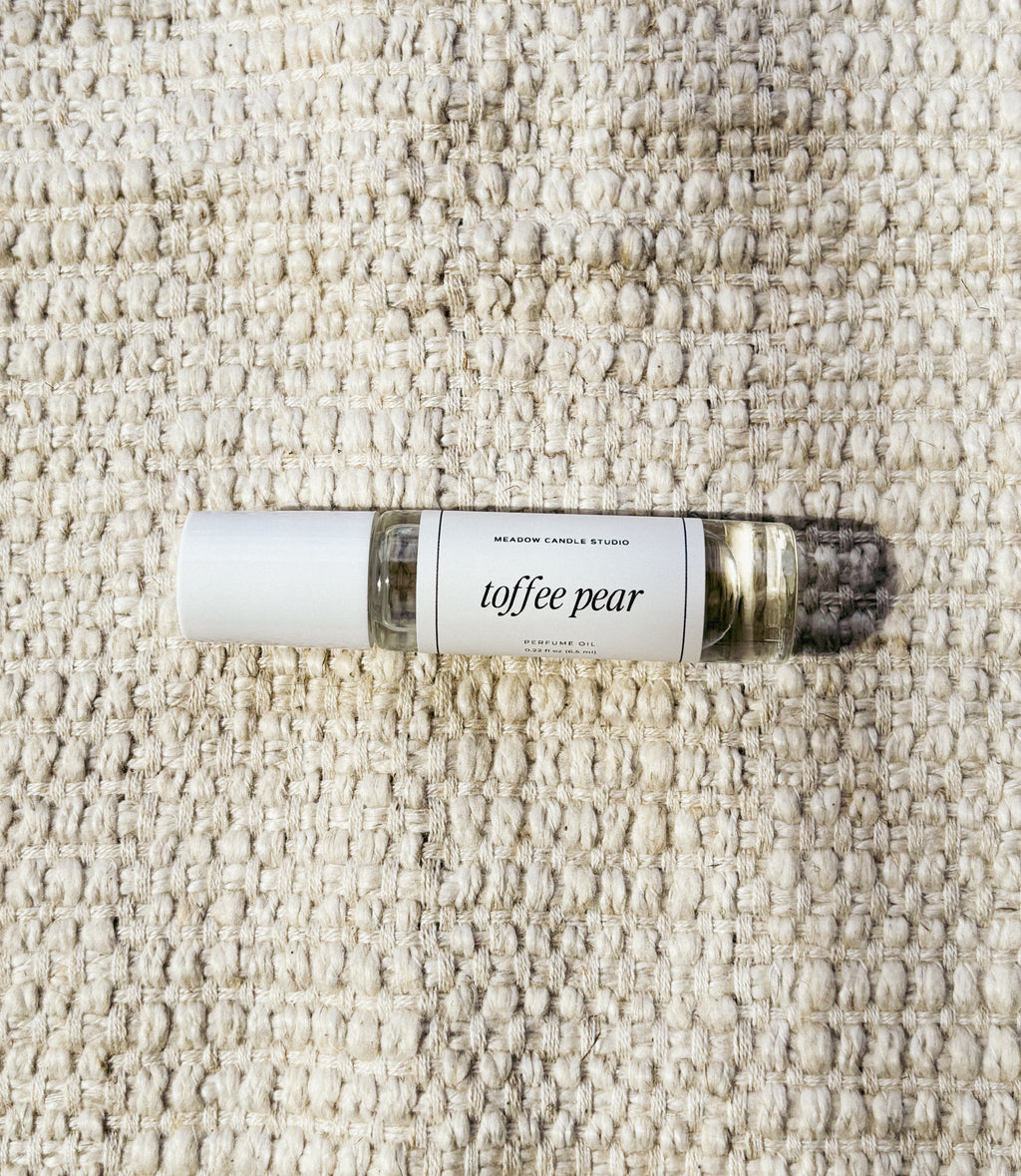 toffee pear perfume oil