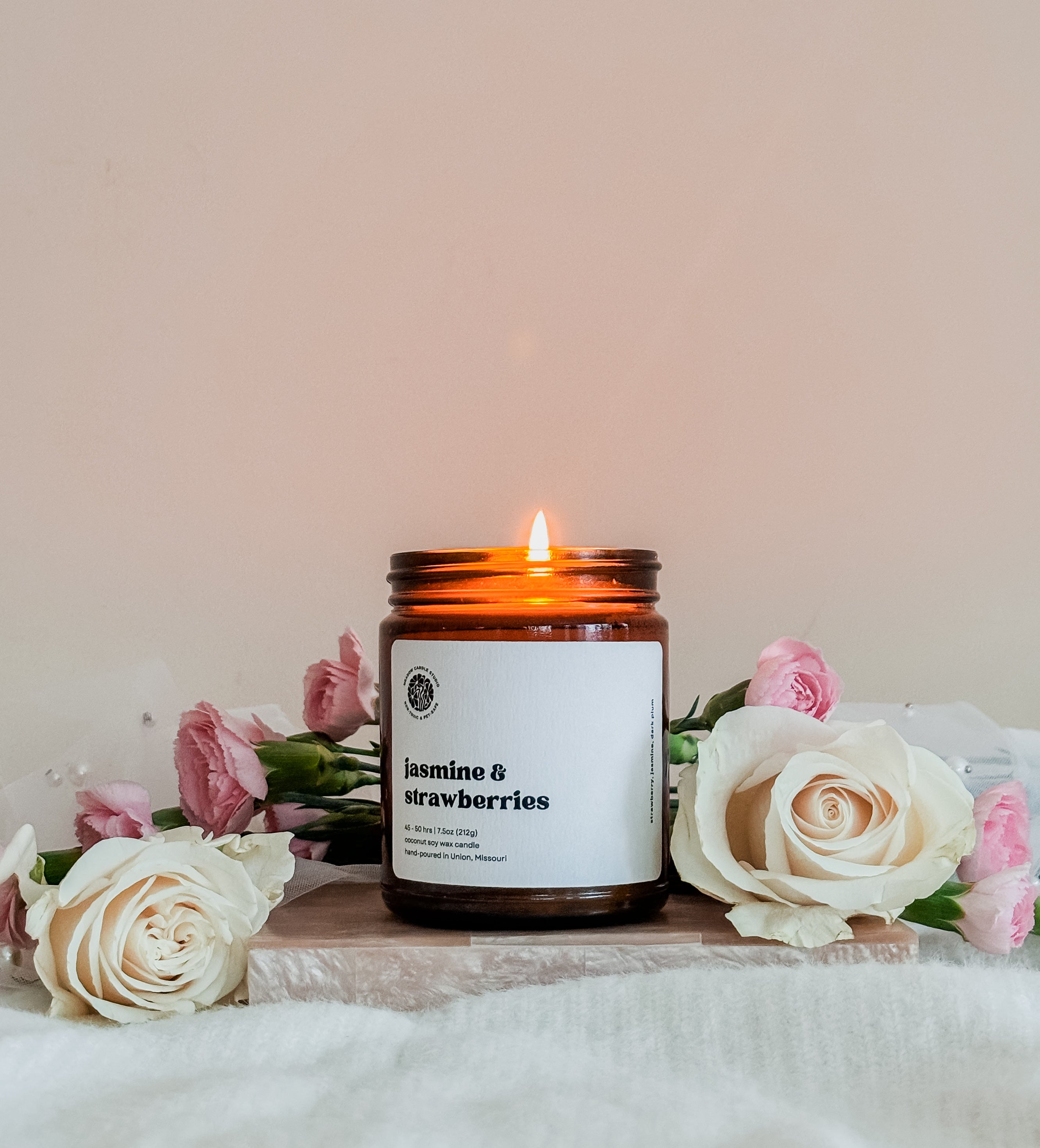 jasmine & strawberries