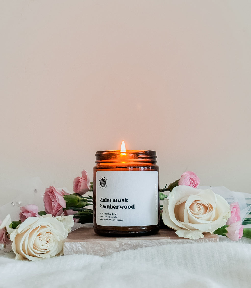 violet musk & amberwood