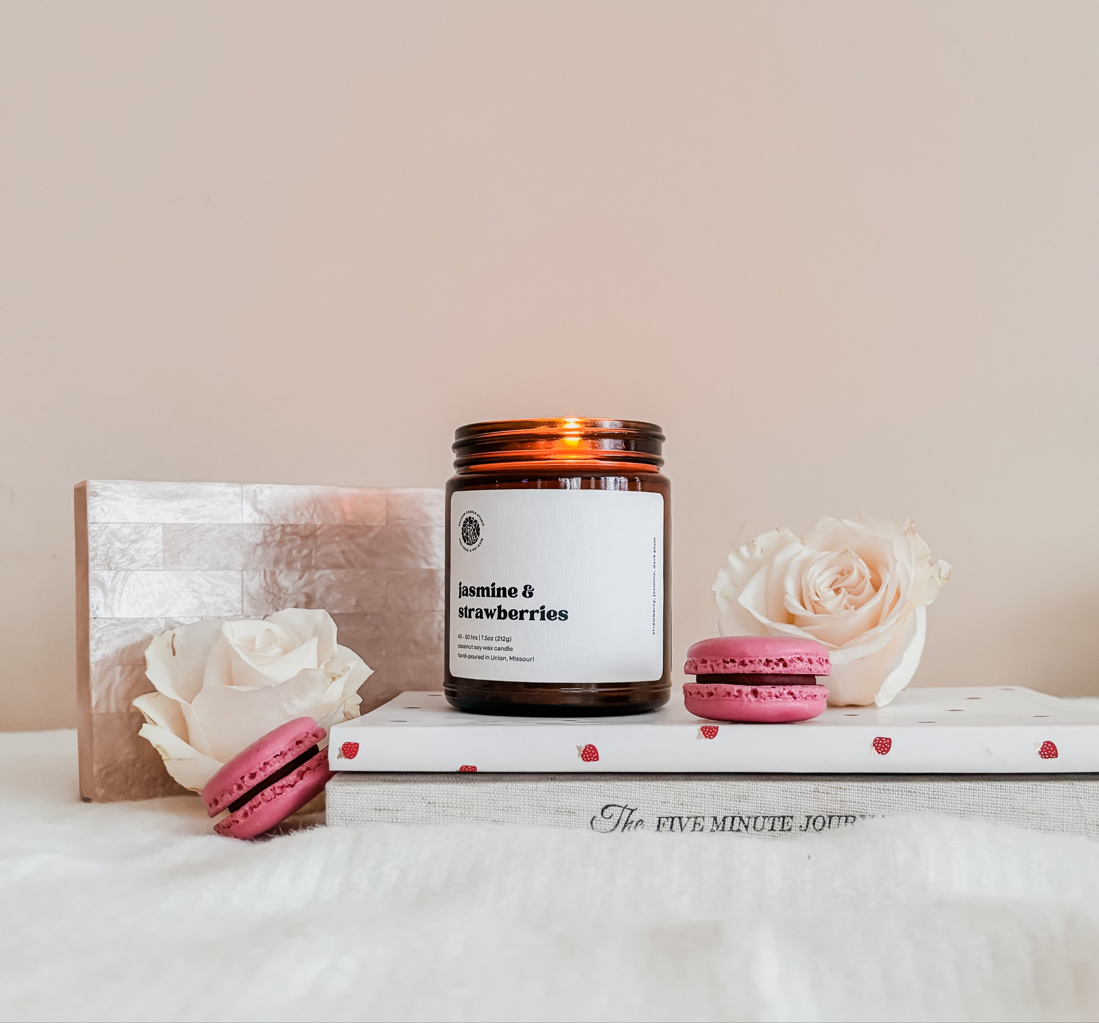 jasmine & strawberries